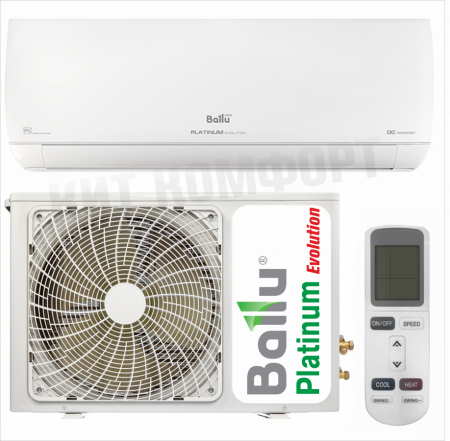 Cплит-система инверторного типа Ballu BSUI-18HN8 серии Platinum Evolution