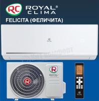 Настенная сплит-система Royal Clima FELICITA RC-FC22HN до 21 м² с установкой в Анапе