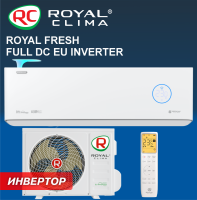 Инверторная сплит-система Royal Clima серии ROYAL FRESH FULL DC EU INVERTER RCI-RF30HN до 30 м² с установкой в Анапе